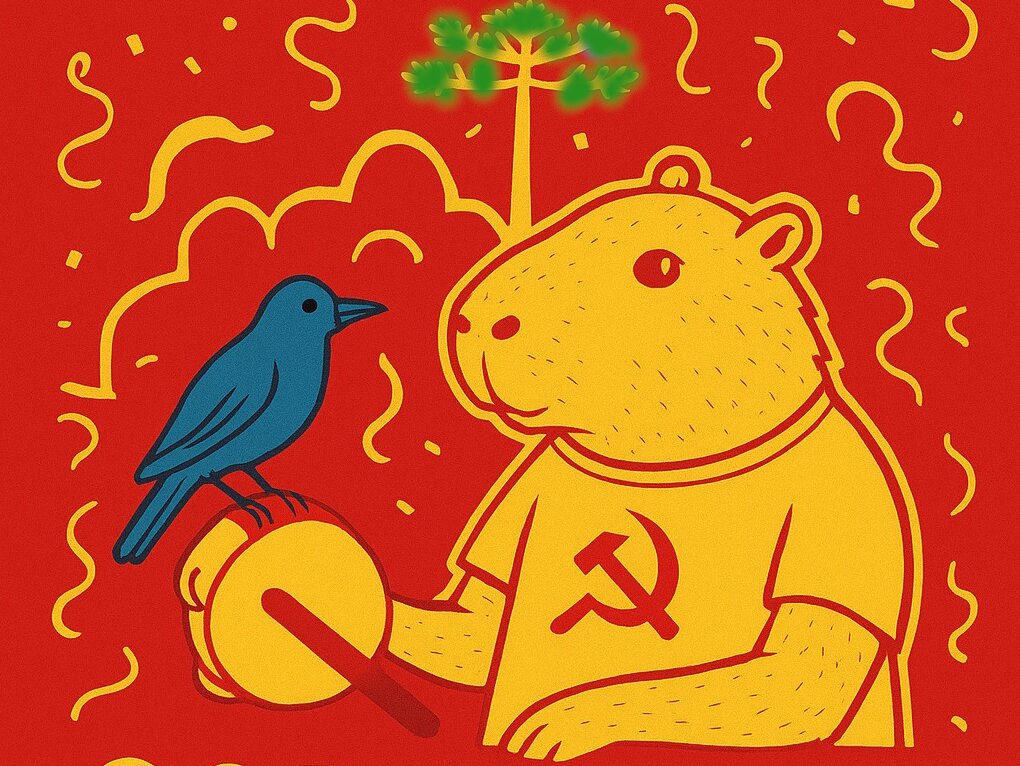A Capivara Vermelha chegou para dar voz a quem constrói a Curitiba real.